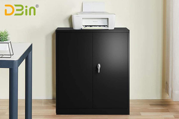 Wholesale price Black Steel Cupboard with Lockable Factory